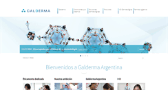 Desktop Screenshot of galderma.com.ar