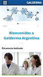 Mobile Screenshot of galderma.com.ar
