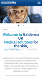 Mobile Screenshot of galderma.co.uk