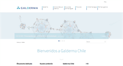 Desktop Screenshot of galderma.cl